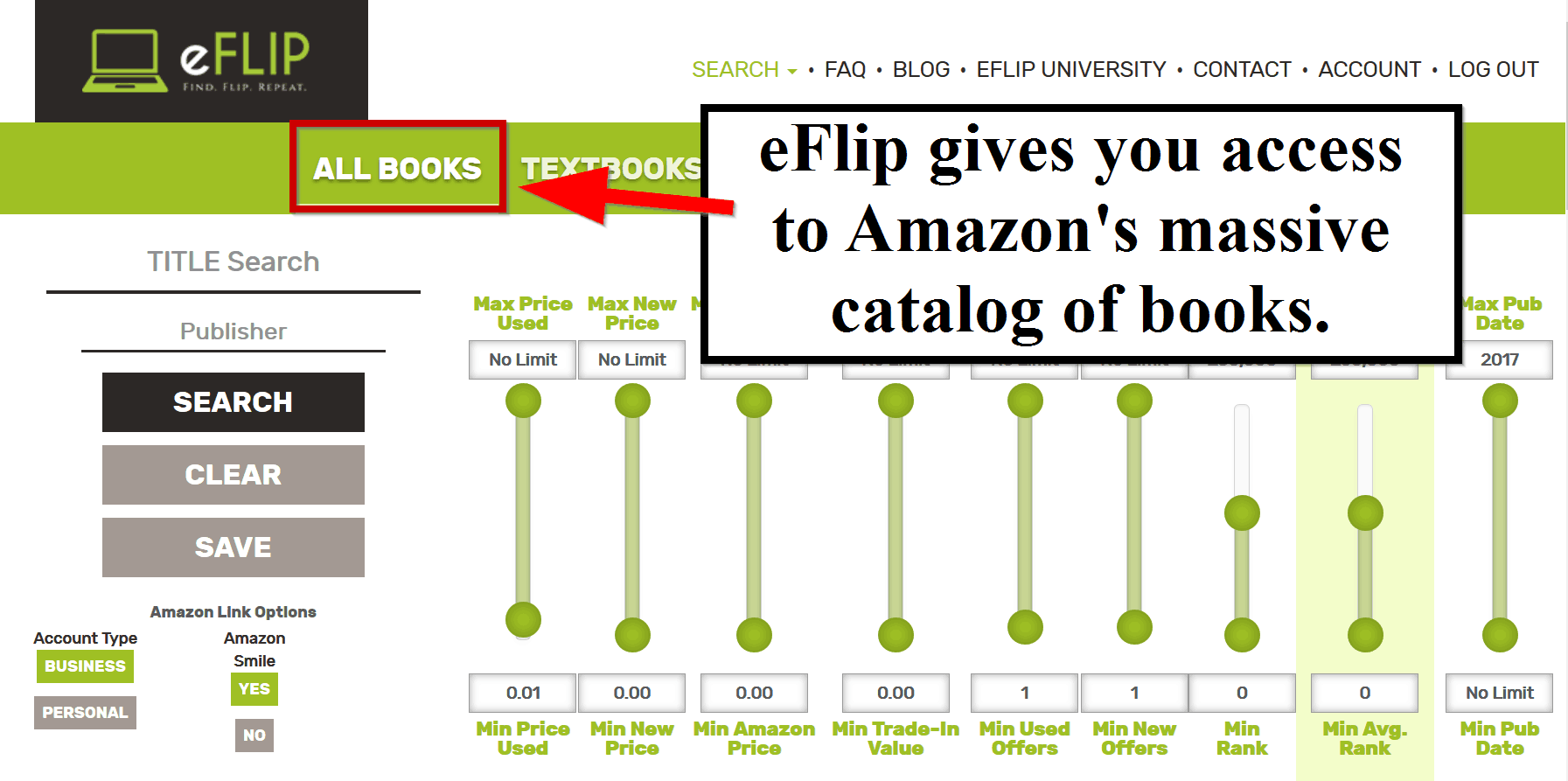 eFlip Catalog of Books